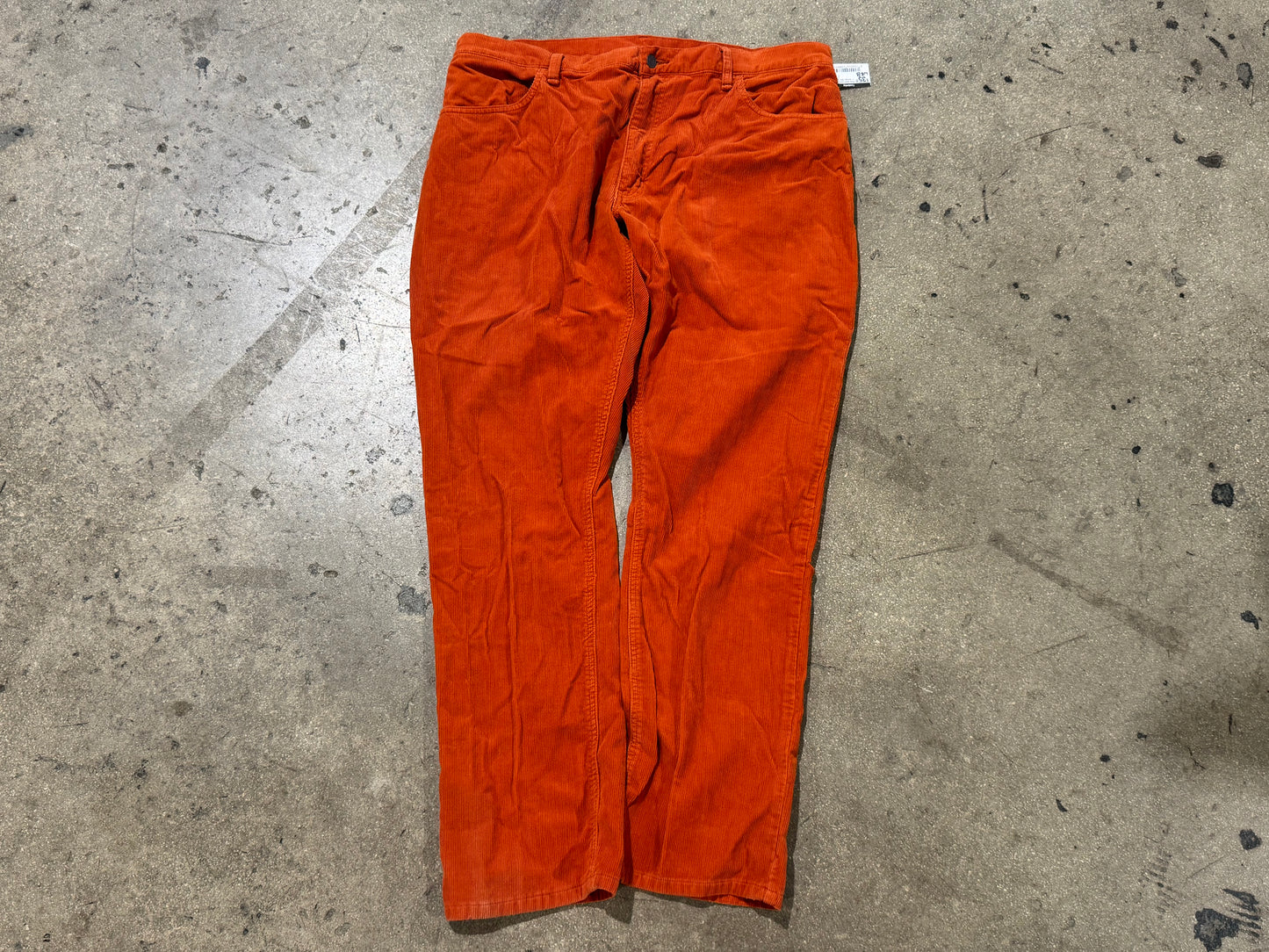 Polo Sport Corduroy Pants - Orange Size 38x32