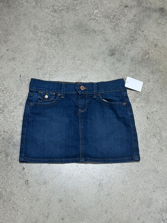 Old Navy Low Waist Denim Skirt - Blue Size 2