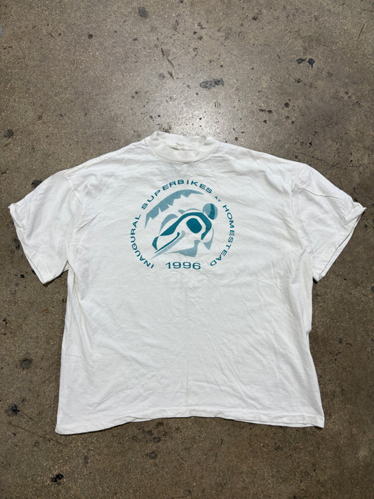 1996 Superbikes at Homestead Tee - White Size Large