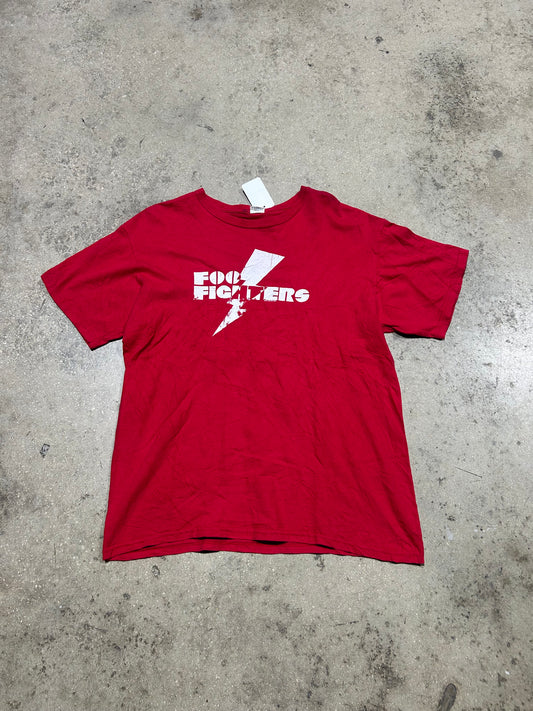 2007 Foo Fighter Tee - Red Size Large