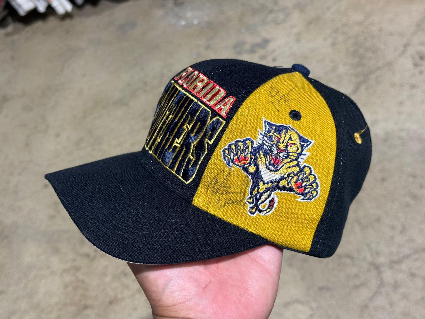 Drew Pearson Florida Panthers Multi Panel Snapback Hat