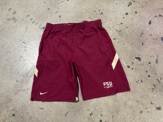 FSU Nike Shorts - Garnet Size Small