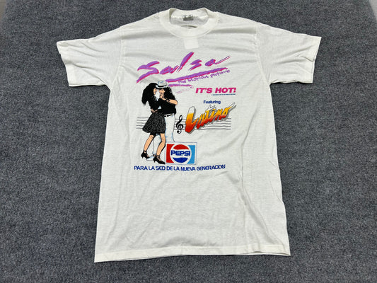 1988 Salsa The Motion Picture Tee - White size XL