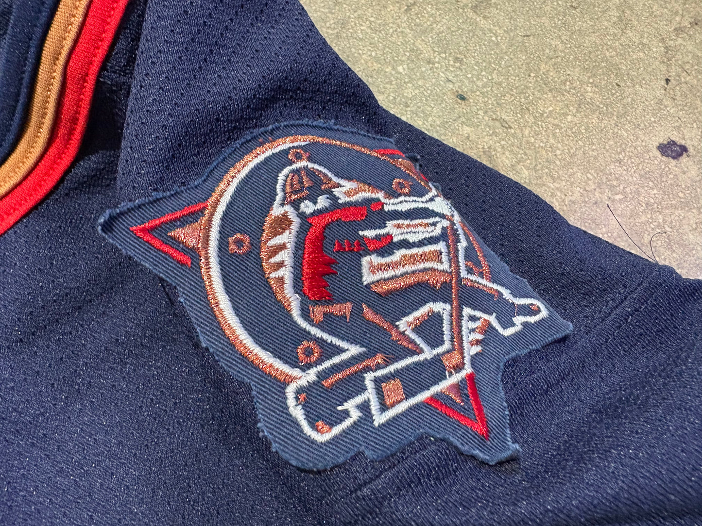 CCM Edmonton Oilers Authentic Blank Jersey Size Large