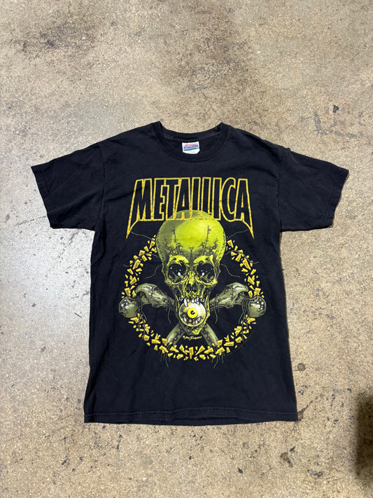 Metallica Pushead Tee - Black Size Small