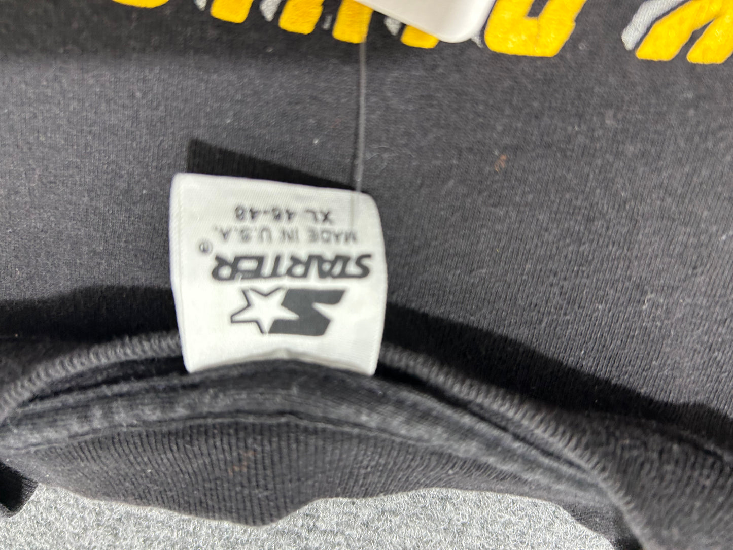 1992 Pittsburg Penguins Playoff Tee - Black Size XL