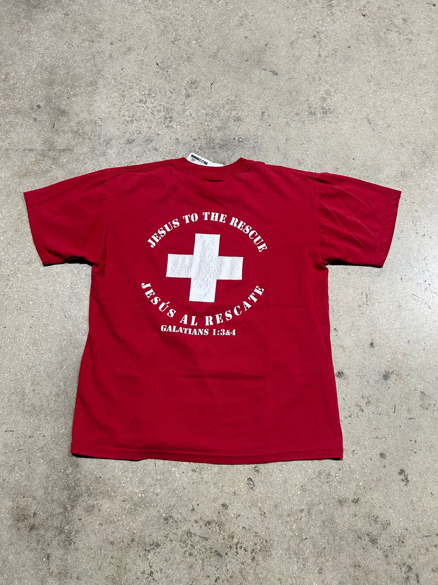Hialeah Church Of Christ Tee - Red Size Medium