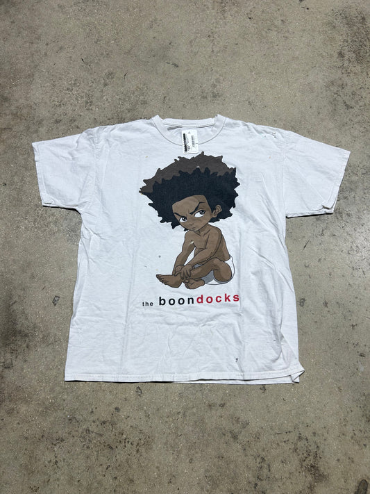 The Boondocks Baby Tee - White Size XL