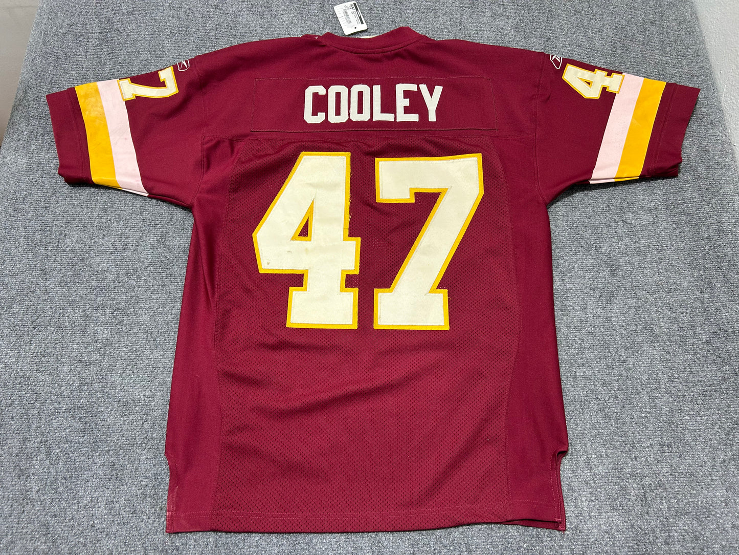 Washington Redskins #47 Cooley Jersey - Red Size 48/XL