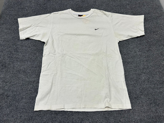 Nike Small Logo Tee - White Size Medium
