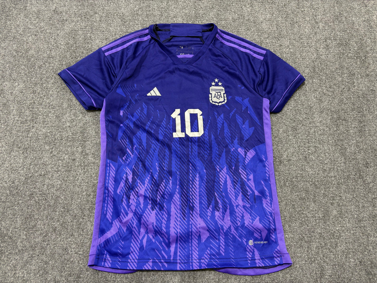 Adidas Argentina #10 Messi Soccer Jersey - Purple Size  Small