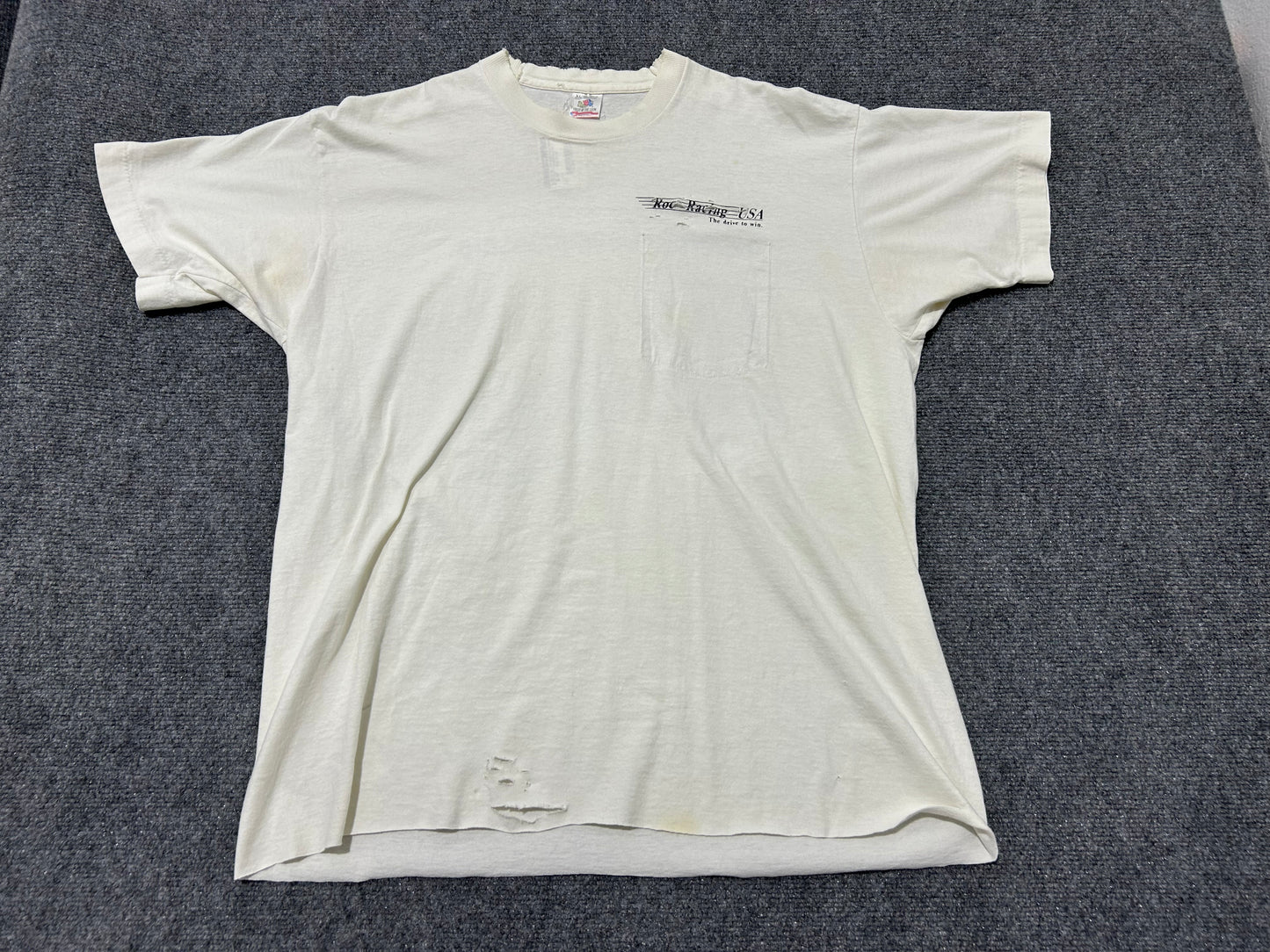 1995 Bridgestone Supercar Championship Tee - White Size XL