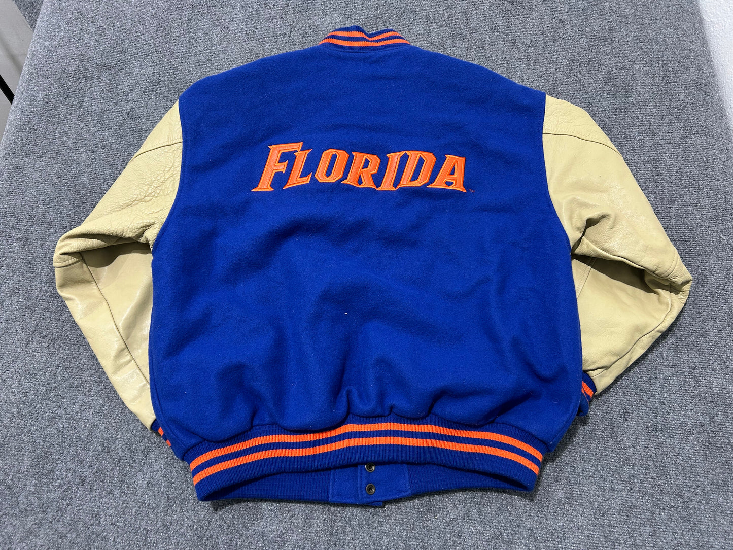 Nike Florida Gators Varsity Jacket - Blue Size XL