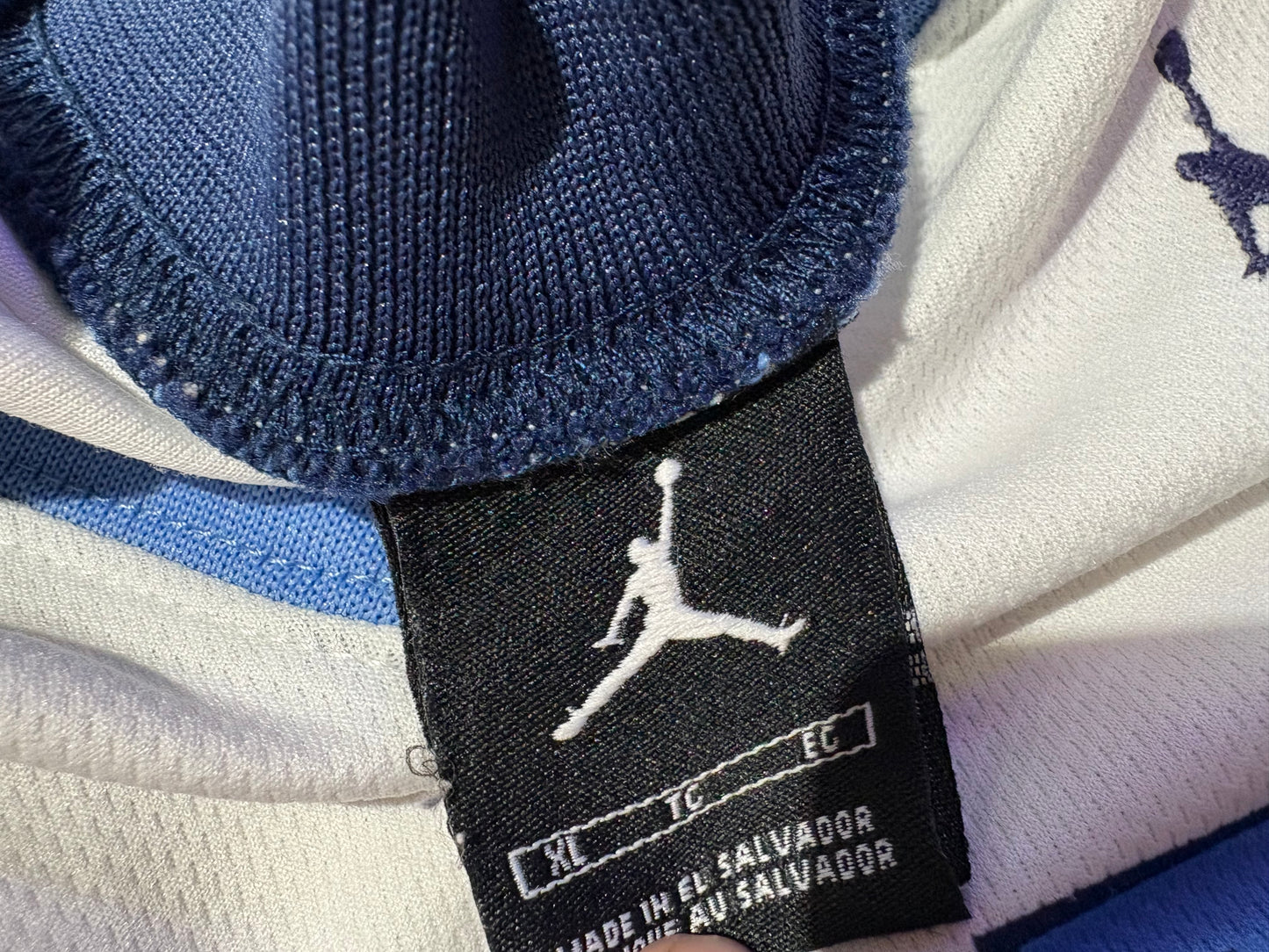 Jordan Brand North Carolina #23 Jersey - White Size XL