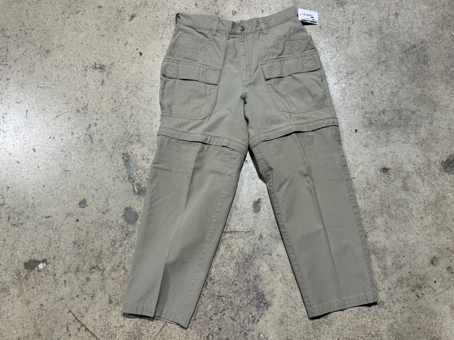 Rei Explorer Cargo Convertible Pants - Khaki Size 32x28