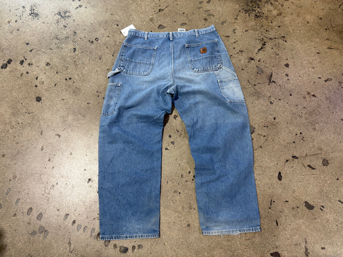 Carhartt Denim Carpenter Jeans - Blue Size 38 x 30