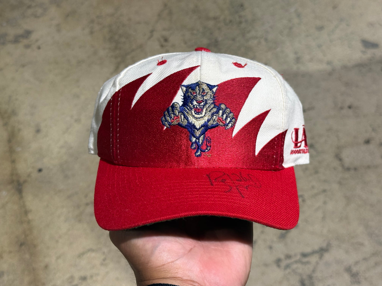 Logo Athletic Florida Panthers Sharktooth Snapback Hat