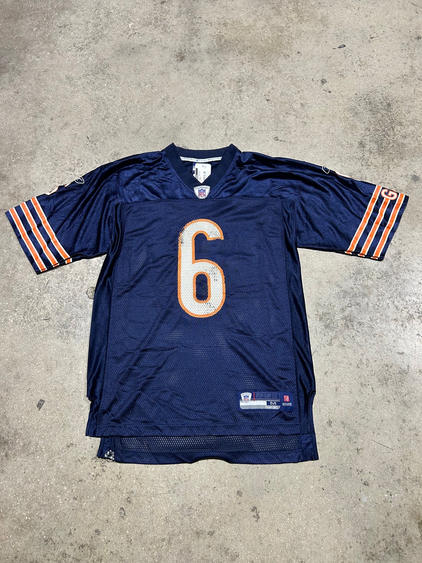 Chicago Bears #6 Cutler Jersey - Navy Size Medium