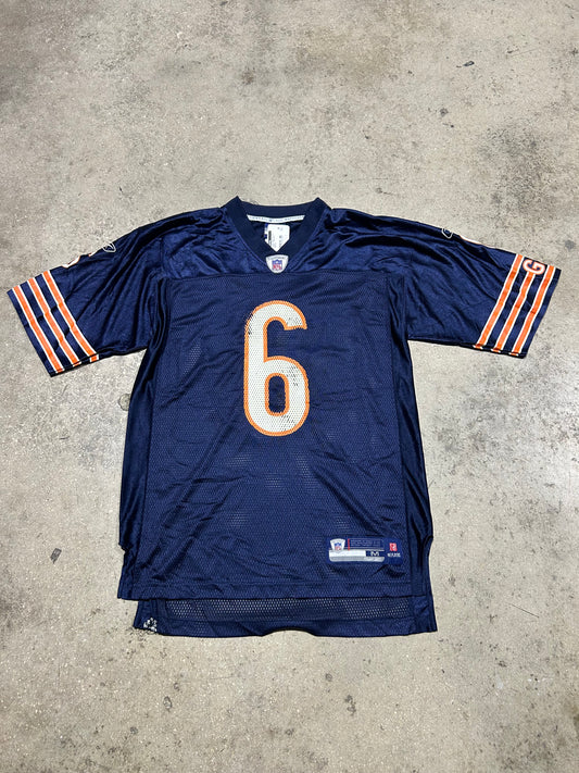 Chicago Bears #6 Cutler Jersey - Navy Size Medium