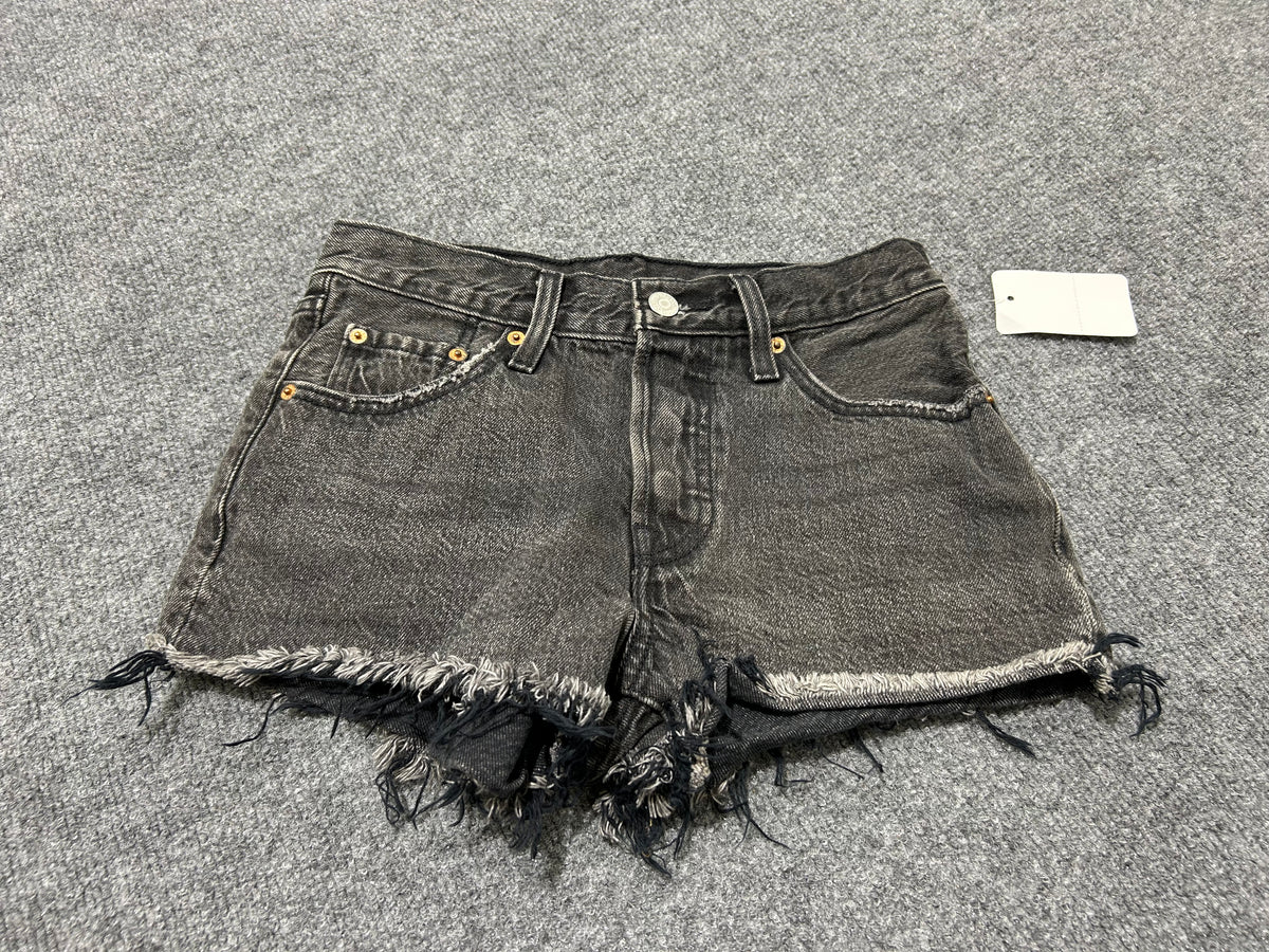 WMNS Levis 501 Booty Shorts - Black Size 24