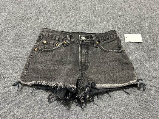 WMNS Levis 501 Booty Shorts - Black Size 24