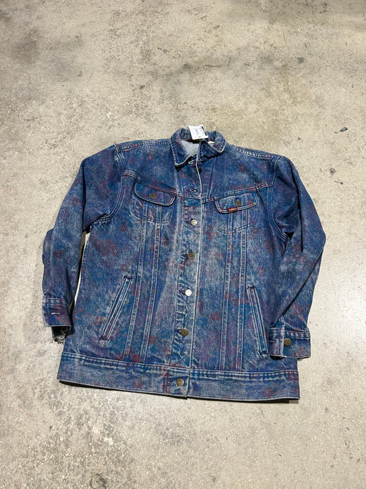 Women's Ms Lee Denim Jacket - Multi/Multi Size Medium