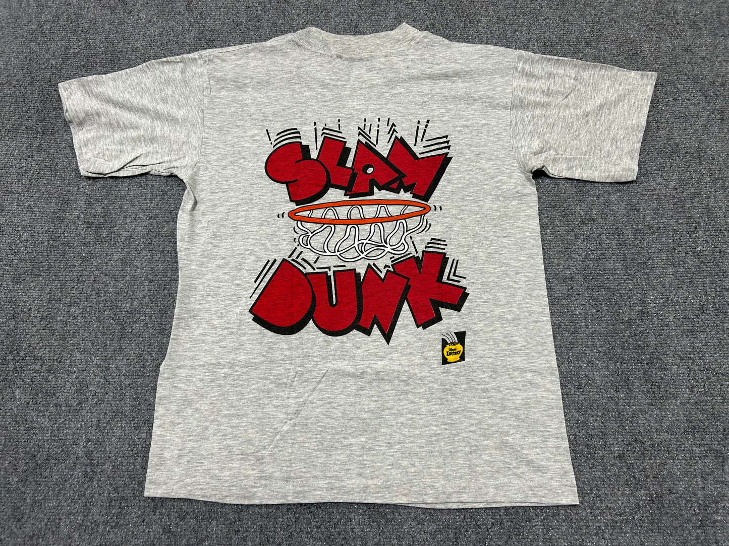 Chicago Bulls Character Slam Dunk Tee - Gray Size Medium