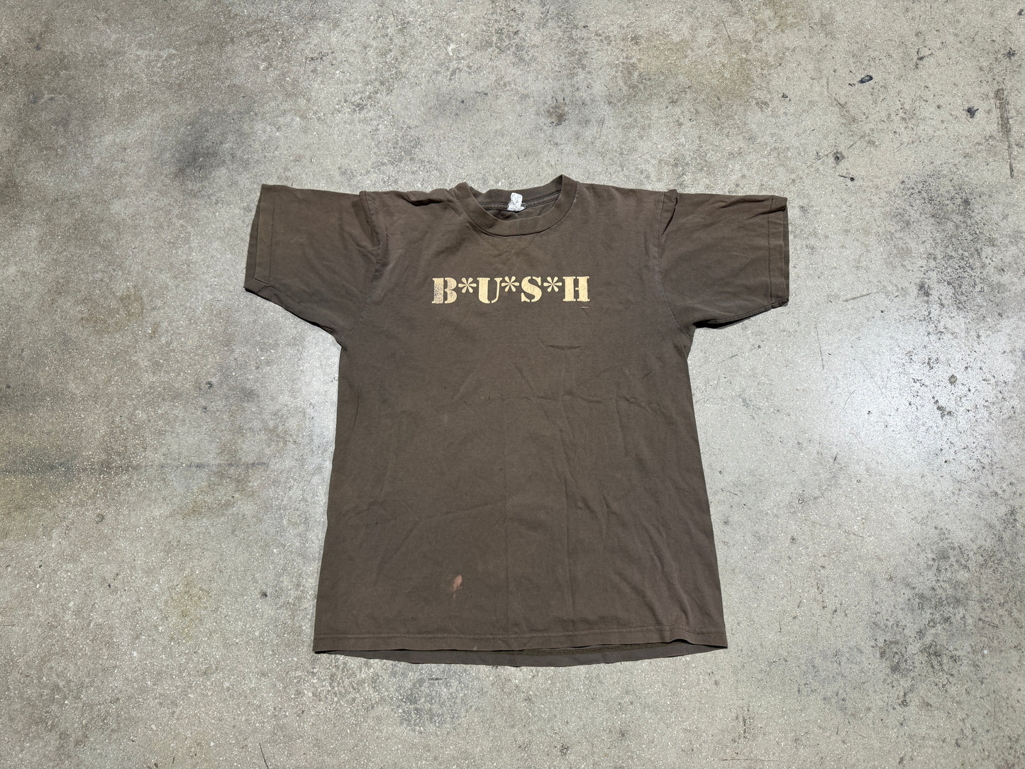 1995 Bush MASH Band Tee - Olive Size Large