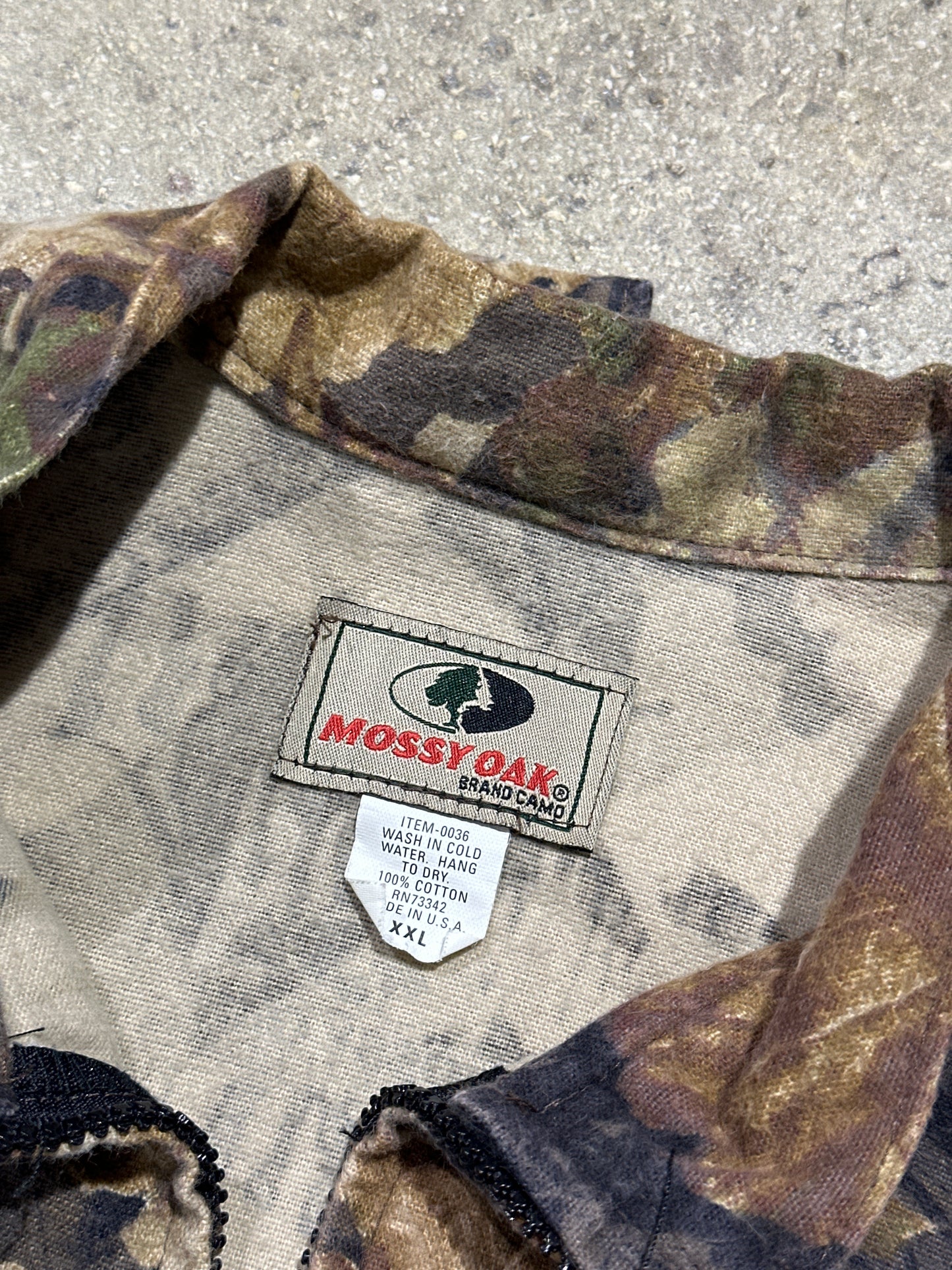 Mossy Oak Jacket - Leaves Camo Size XXL