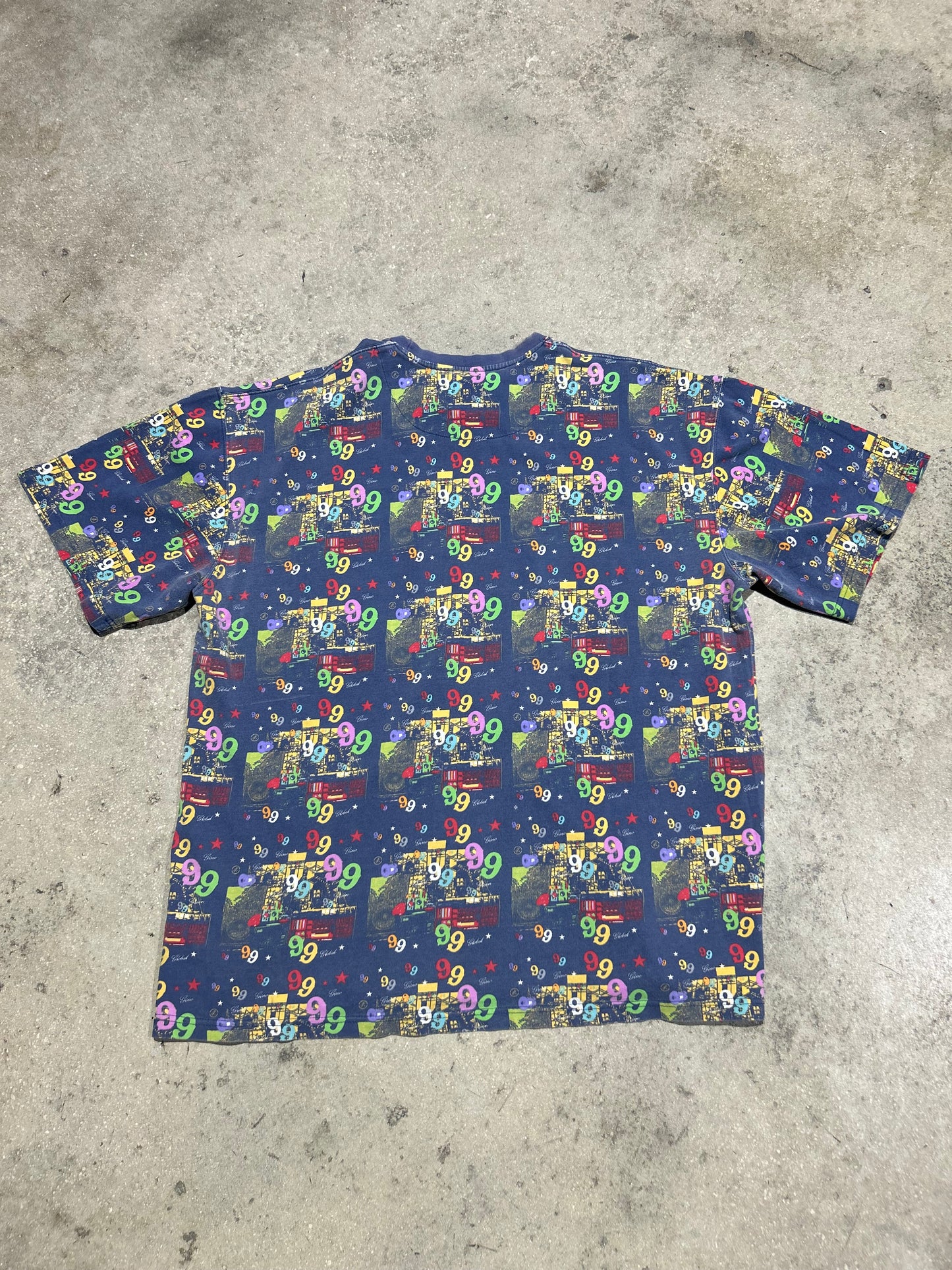 Gino Green Global Tee - Multi Size XL