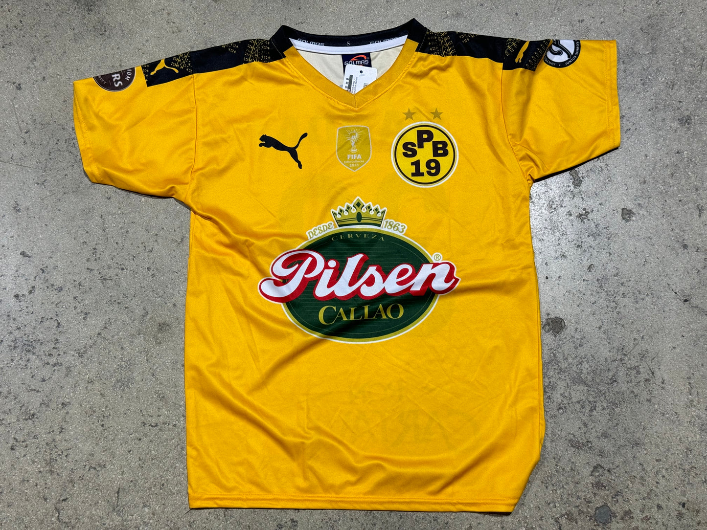 Bootleg SPB19 Jersey - Yellow/Black Size Medium