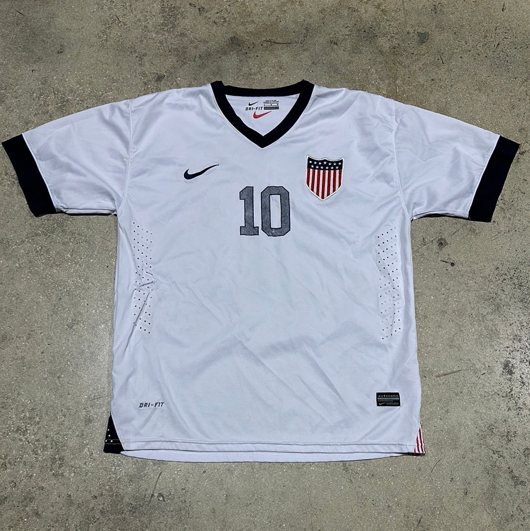 Nike USA National Team Landon Donovan Jersey - White Size Large