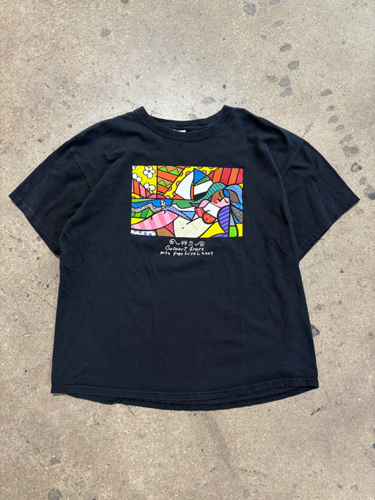 2007 Coconut Grove Romero Brito Tee - Black Size XL (22 x 27.5)
