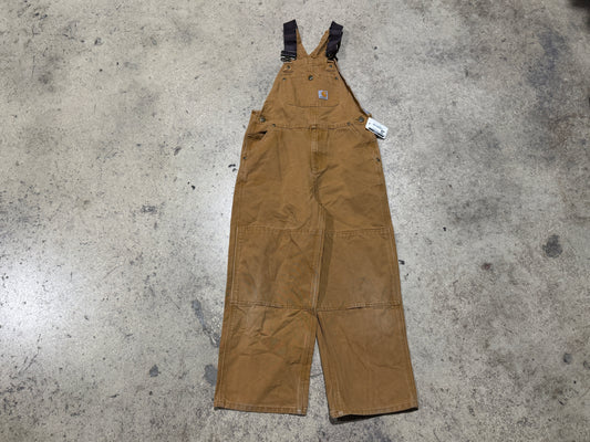 WMNS Carhartt Overalls - Dark Khaki Size 12