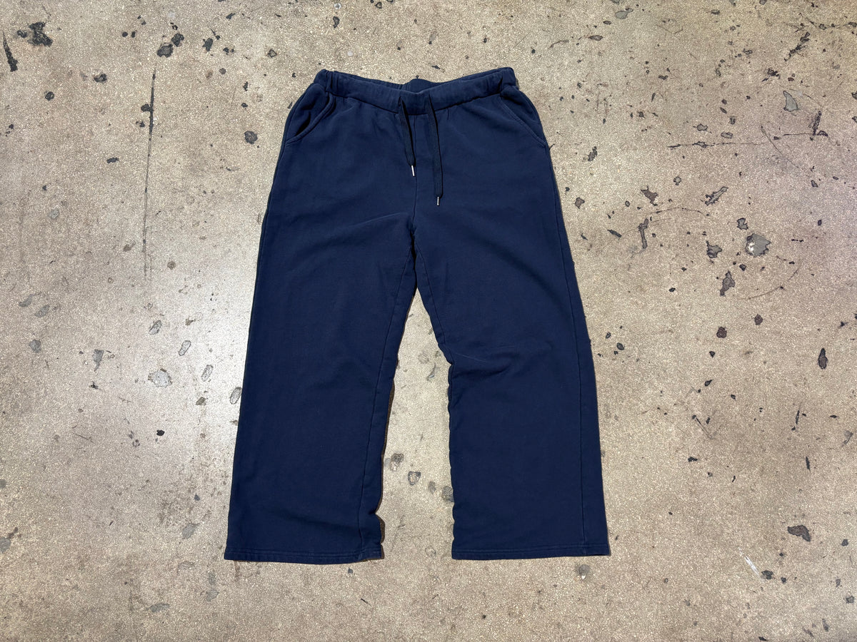 Baggy Sweatpants - Navy Size Large