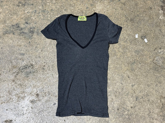 Womens Juicy Couture V Neck Top Size Large