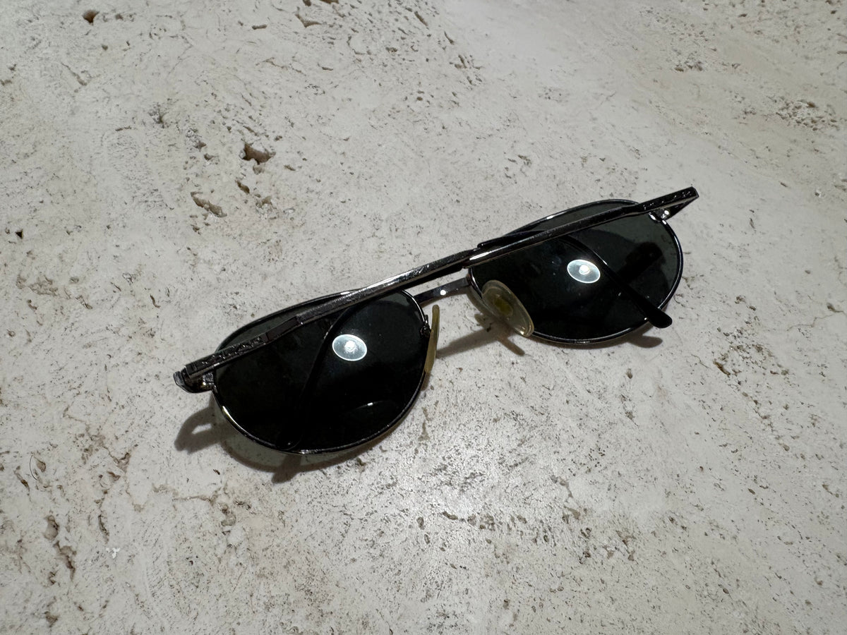 POLAR EURO SUNGLASSES - Black Metal Frame w/ case
