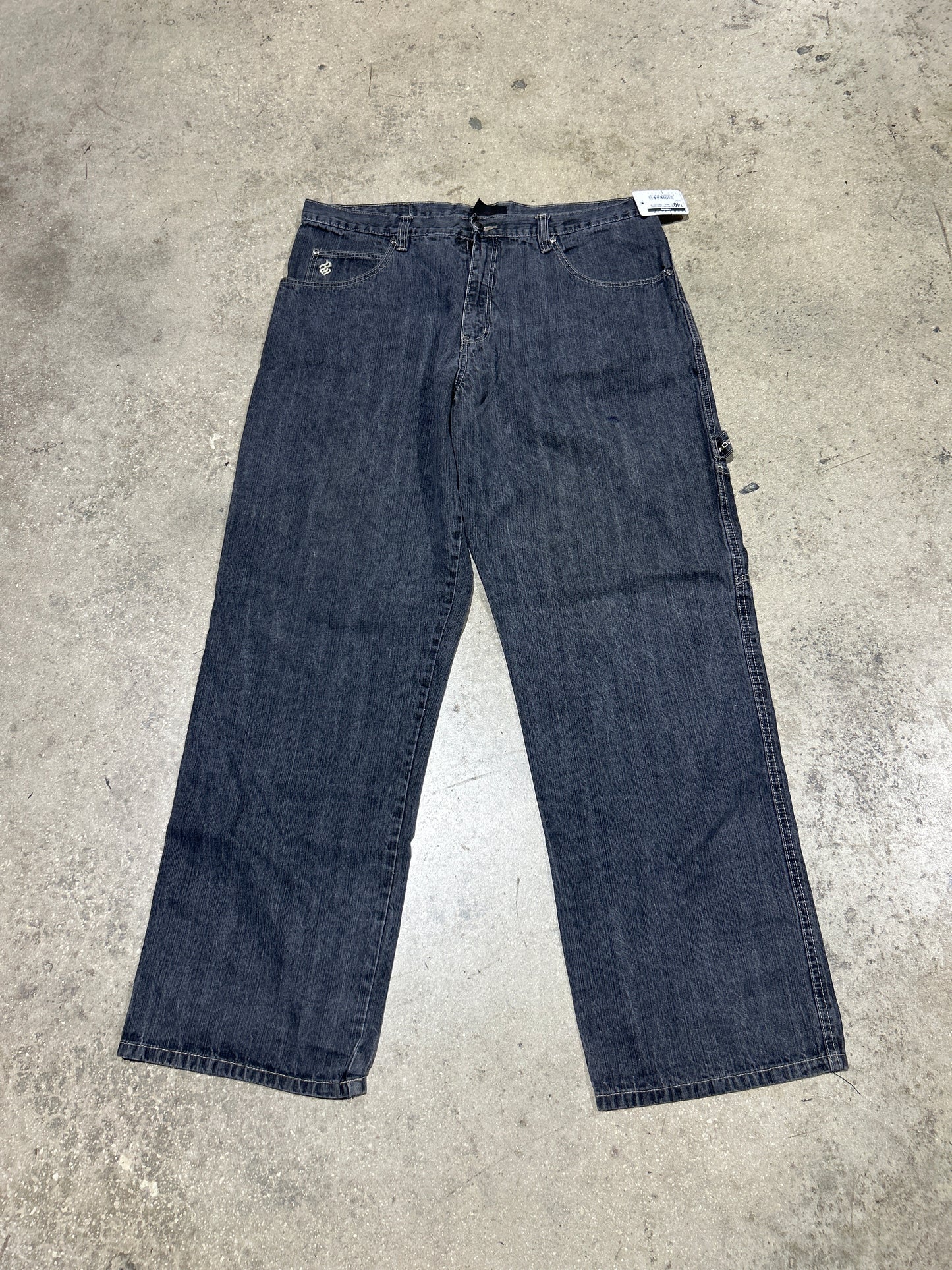Rocawear Black Baggy Jeans - Black Size 38