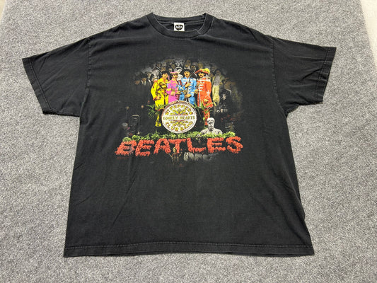 The Beatles Lonely Hearts Club Band Tee - Black Size XXL