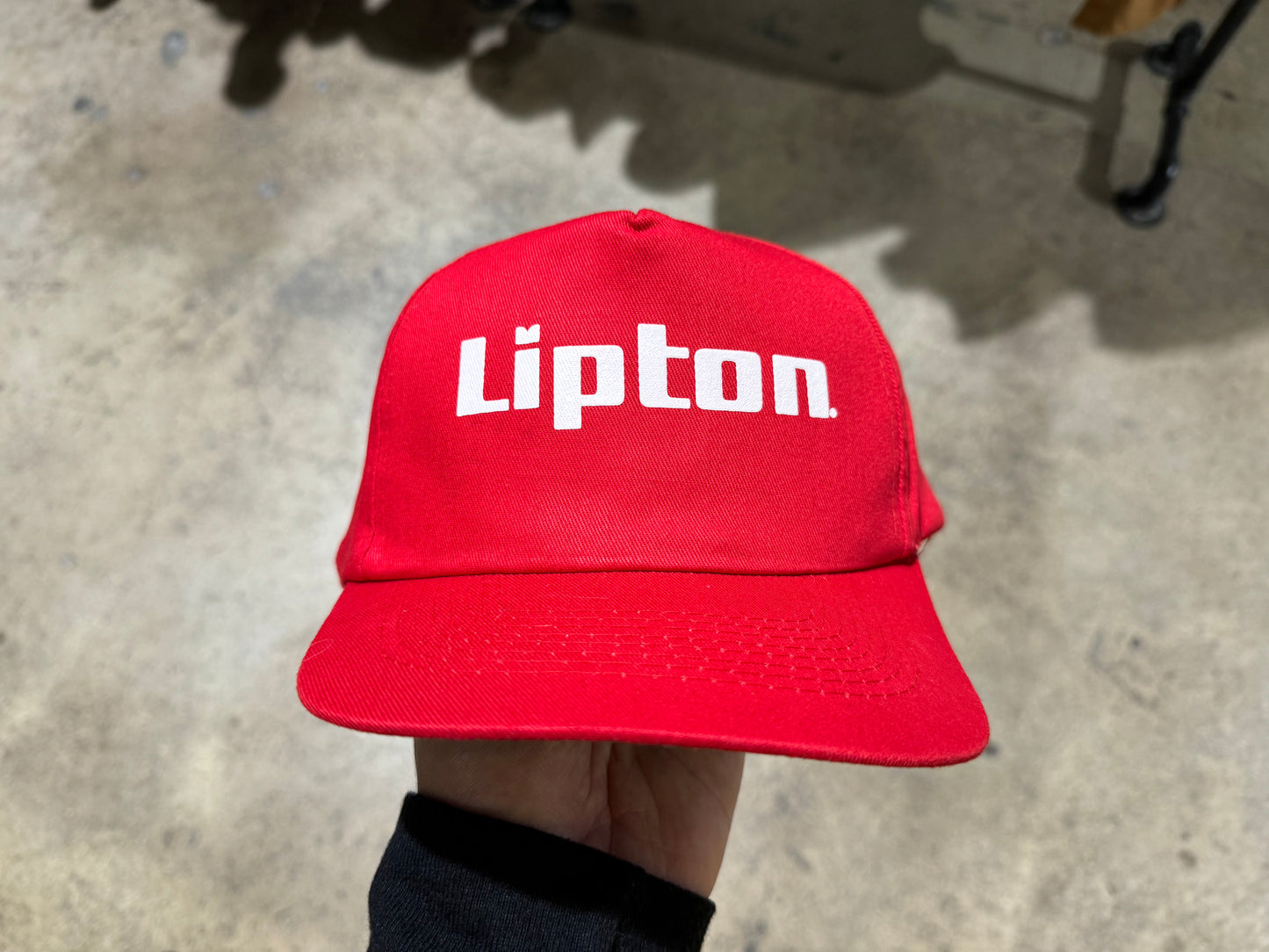 1996 The Lipton Snapback - Red