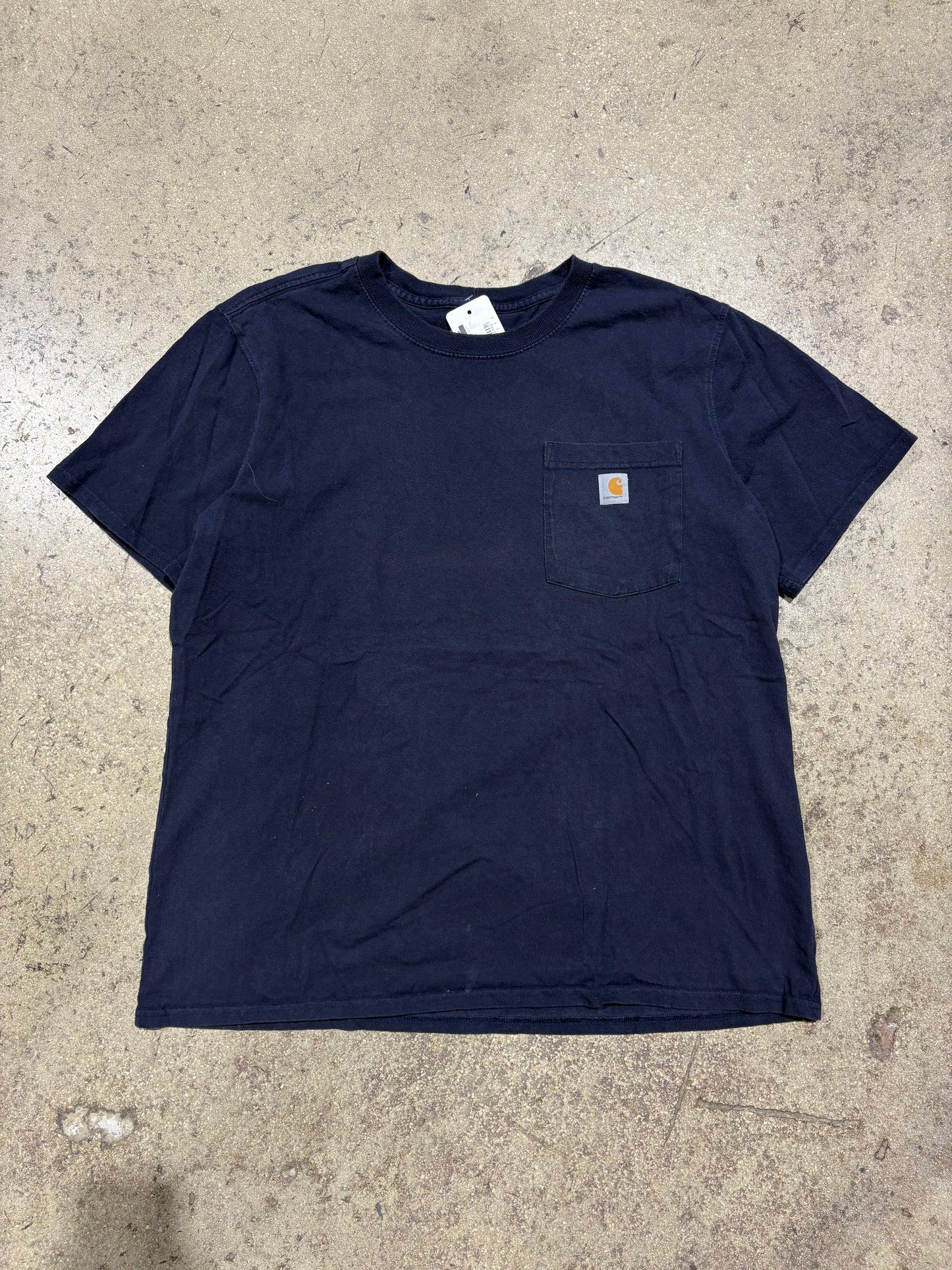 Carhartt Pocket Tee - Navy Size XL