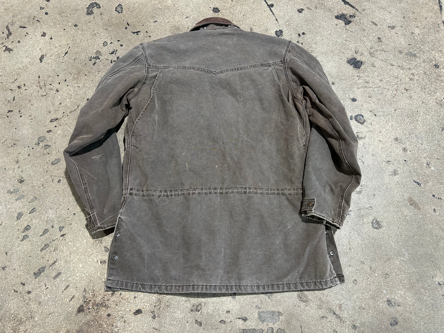 Carhartt Chore Jacket - Faded Brown Size Large