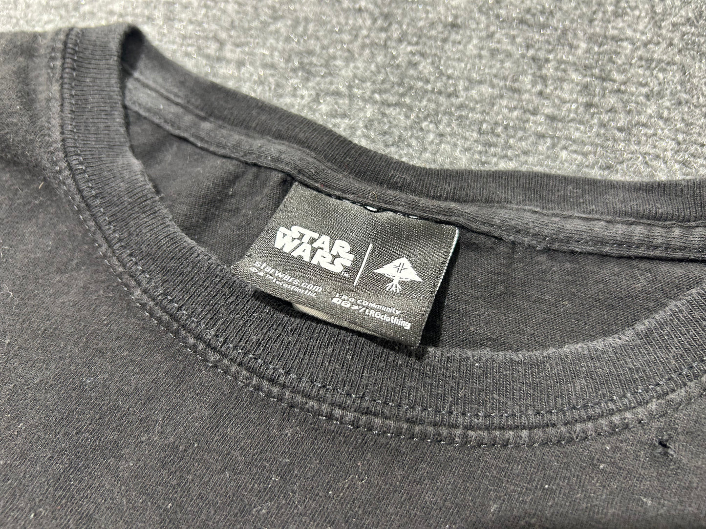 Star Wars Darth Vader Big Face Tee - Black Size XL