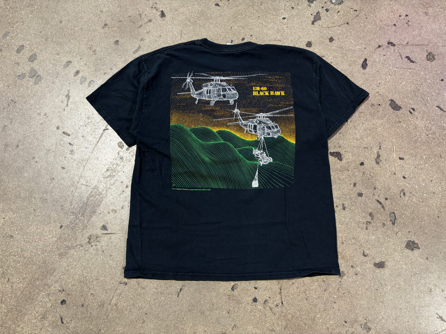 Black Hawk Tee - Black Size XL