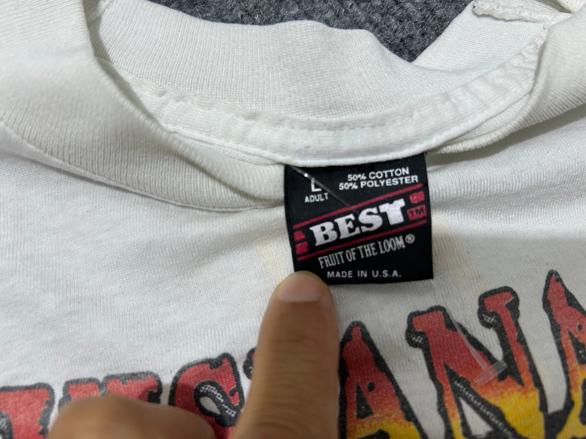 1992 Louisiana Boys Tour Tee - White Size Large