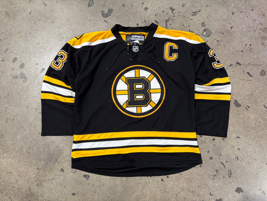 Reebok Boston Bruins Chara #33 Authentic ON ICE Jersey Size 52