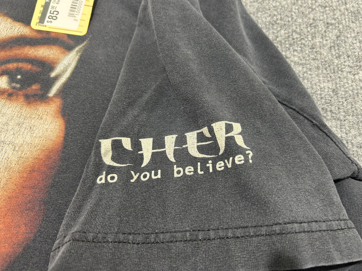 Cher Do You Believe Tee - Black Size Large