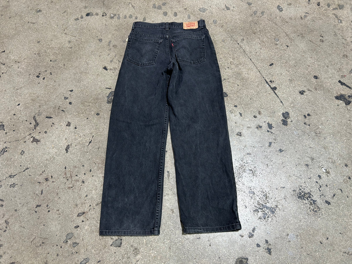 Levis 550 Jeans - Black size 27x29