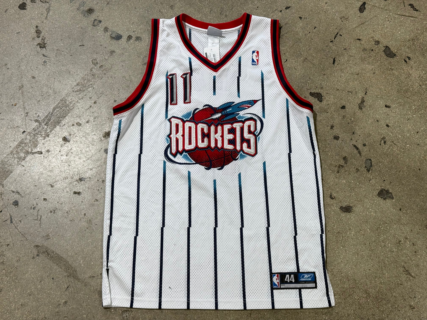 Reebok Houston Rockets Yao #11 Authentic Jersey Size 44/Large