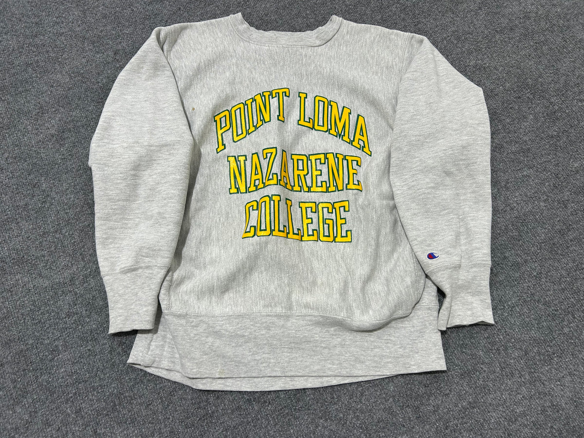 Point Loma Champion Crewneck - Gray Size Large